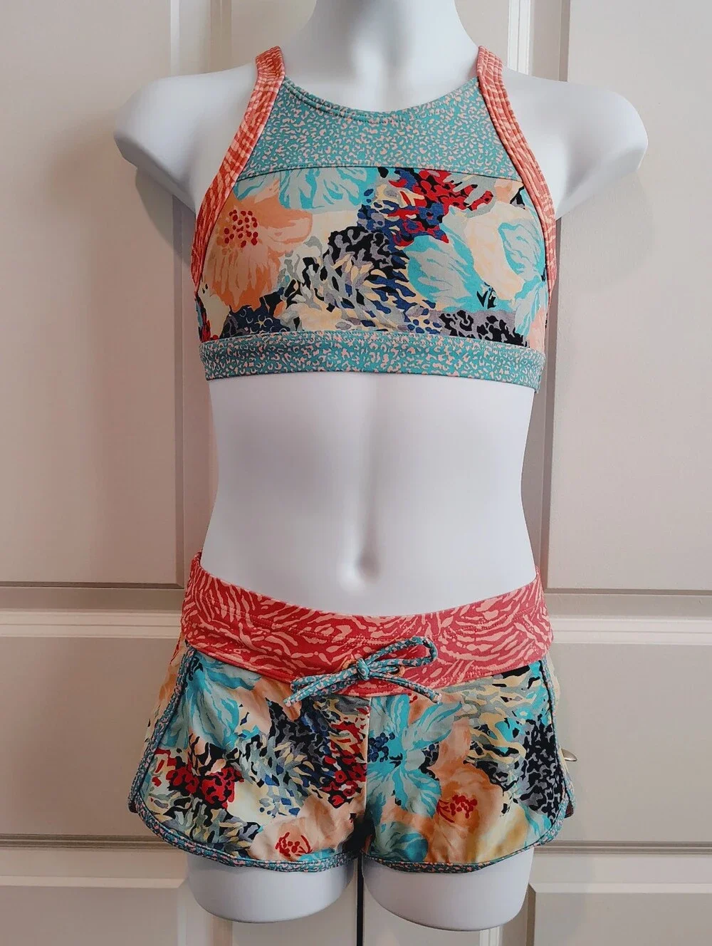 Athleta Girls 2-Piece Swimsuit - Picture 2 of 6